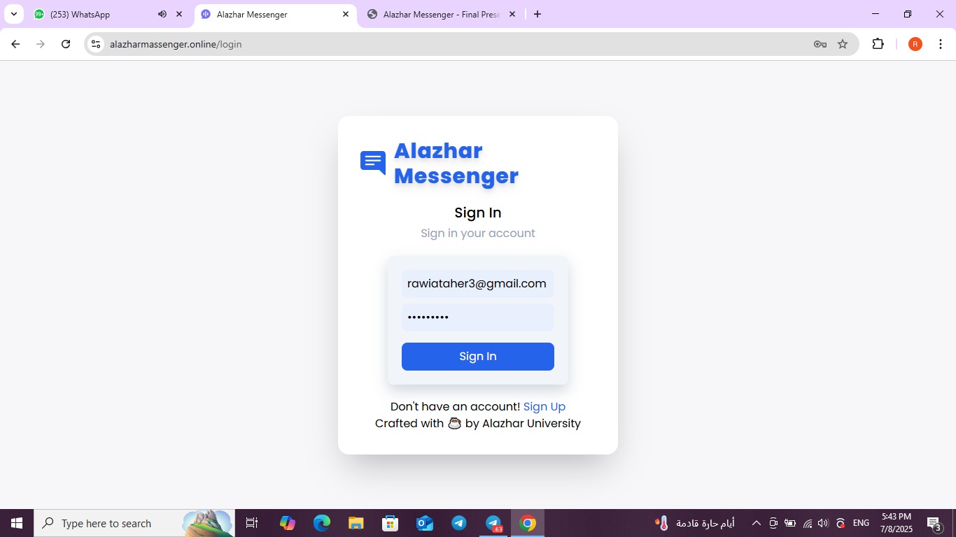 Login Screen Light Mode